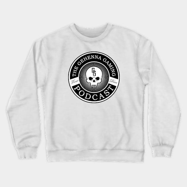 Gehenna Gaming Podcast Crewneck Sweatshirt by highcouncil@gehennagaming.com